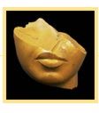 Fragment of royal woman's face